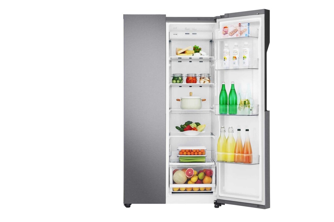 LG 613 літрів| Холодильник Side-by-Side| Total no Frost | Інверторний лінійний компресор| Smart Diagnosis, GC-B247JLDV, thumbnail 10