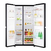 LG 626 літрів | Холодильник Side-by-Side | з технологією DoorCooling+ | Інверторний лінійний компресор| ThinQ, GC-B247SBDC, thumbnail 2