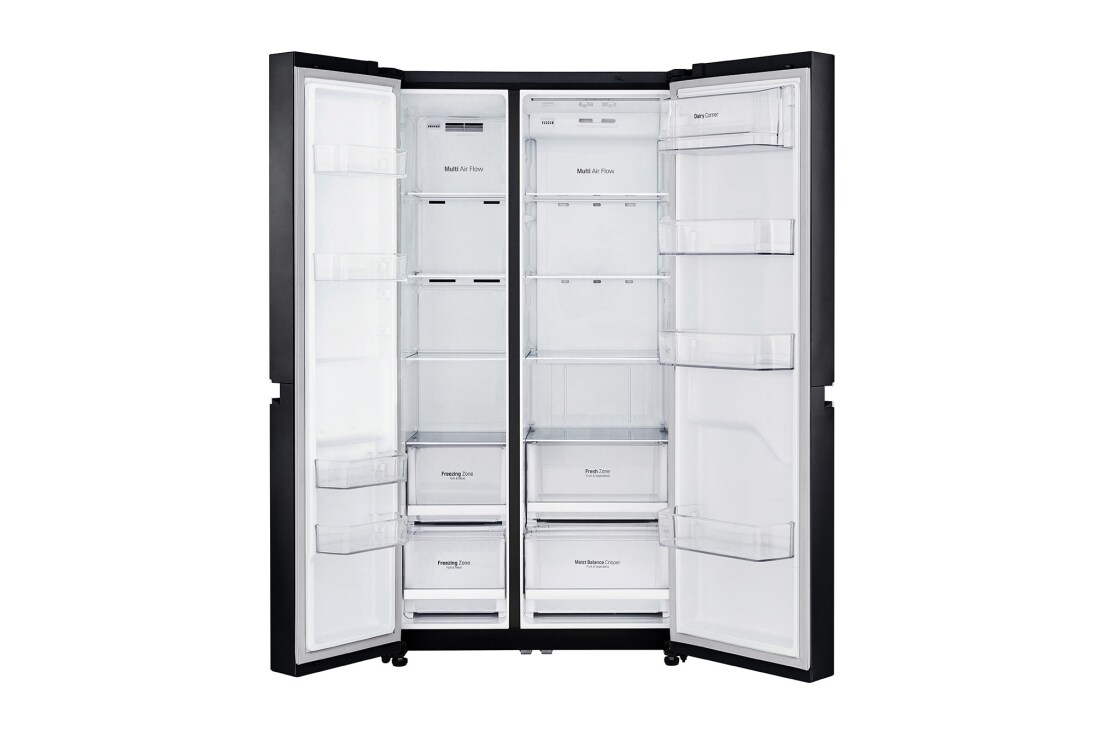 LG 626 літрів | Холодильник Side-by-Side | з технологією DoorCooling+ | Інверторний лінійний компресор| ThinQ, GC-B247SBDC, thumbnail 9