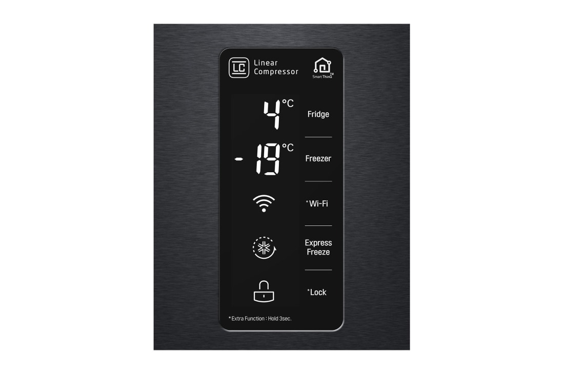 LG 626 літрів | Холодильник Side-by-Side | з технологією DoorCooling+ | Інверторний лінійний компресор| ThinQ, GC-B247SBDC, thumbnail 8