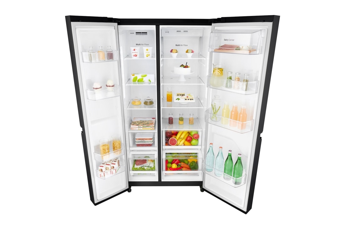 LG 626 літрів | Холодильник Side-by-Side | з технологією DoorCooling+ | Інверторний лінійний компресор| ThinQ, GC-B247SBDC, thumbnail 10