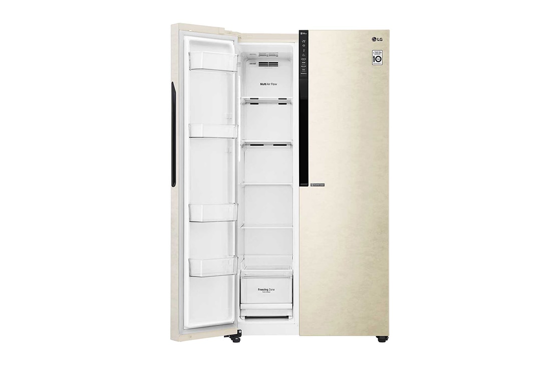 LG 613 літрів| Холодильник Side-by-Side| Total no Frost | Інверторний лінійний компресор| Smart Diagnosis, GC-B247JEDV, thumbnail 10