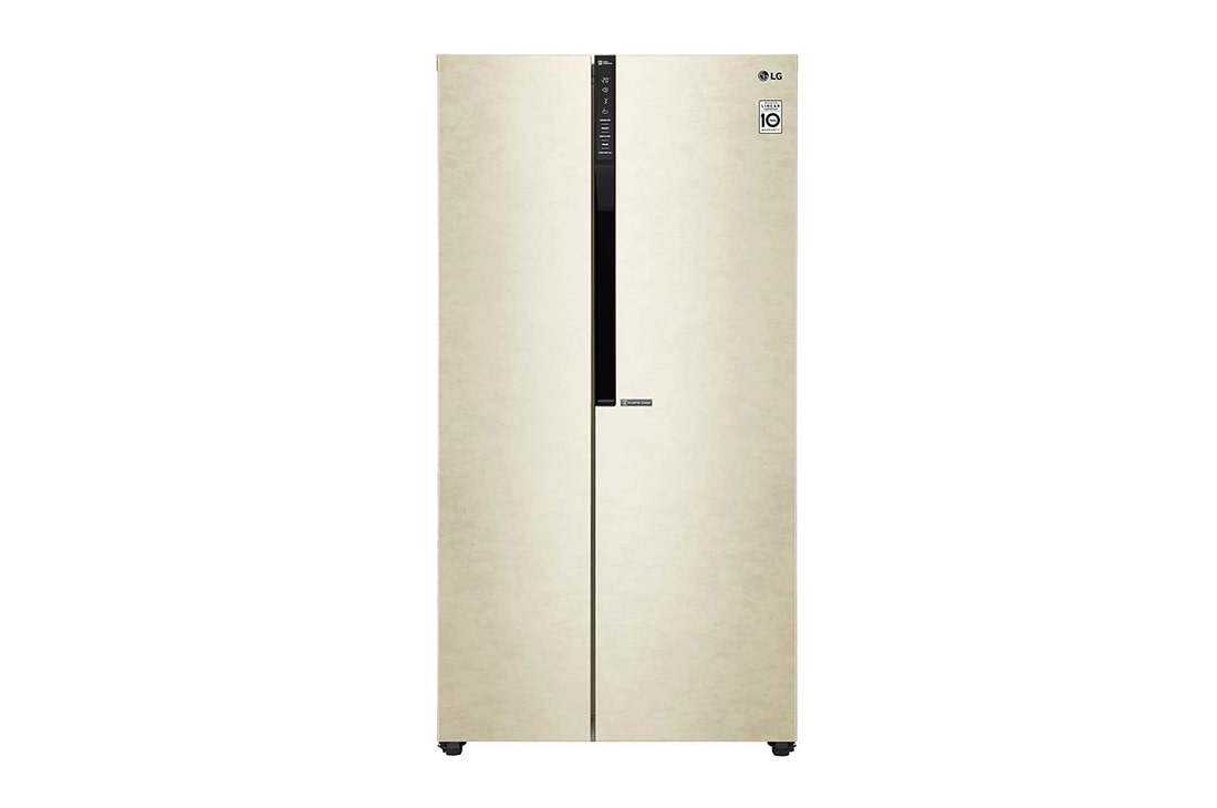 LG 613 літрів| Холодильник Side-by-Side| Total no Frost | Інверторний лінійний компресор| Smart Diagnosis, GC-B247JEDV, thumbnail 2