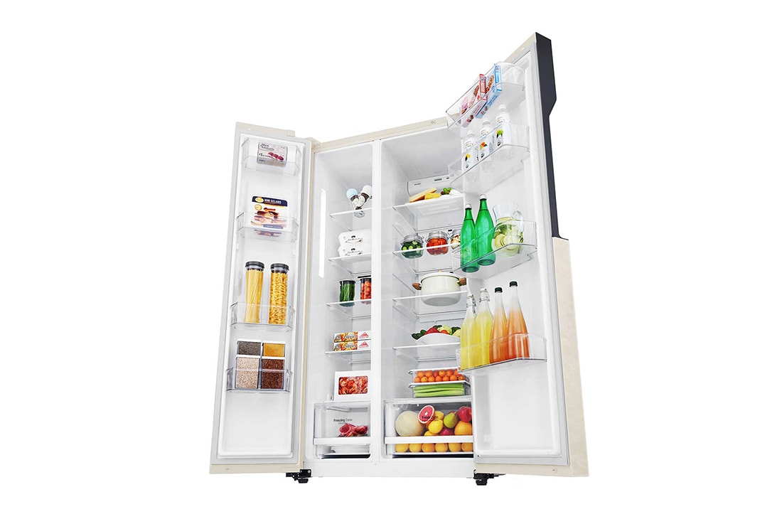 LG 613 літрів| Холодильник Side-by-Side| Total no Frost | Інверторний лінійний компресор| Smart Diagnosis, GC-B247JEDV, thumbnail 8