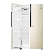 LG 613 літрів| Холодильник Side-by-Side| Total no Frost | Інверторний лінійний компресор| Smart Diagnosis, GC-B247JEDV, thumbnail 10