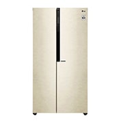 LG 613 літрів| Холодильник Side-by-Side| Total no Frost | Інверторний лінійний компресор| Smart Diagnosis, GC-B247JEDV, thumbnail 1