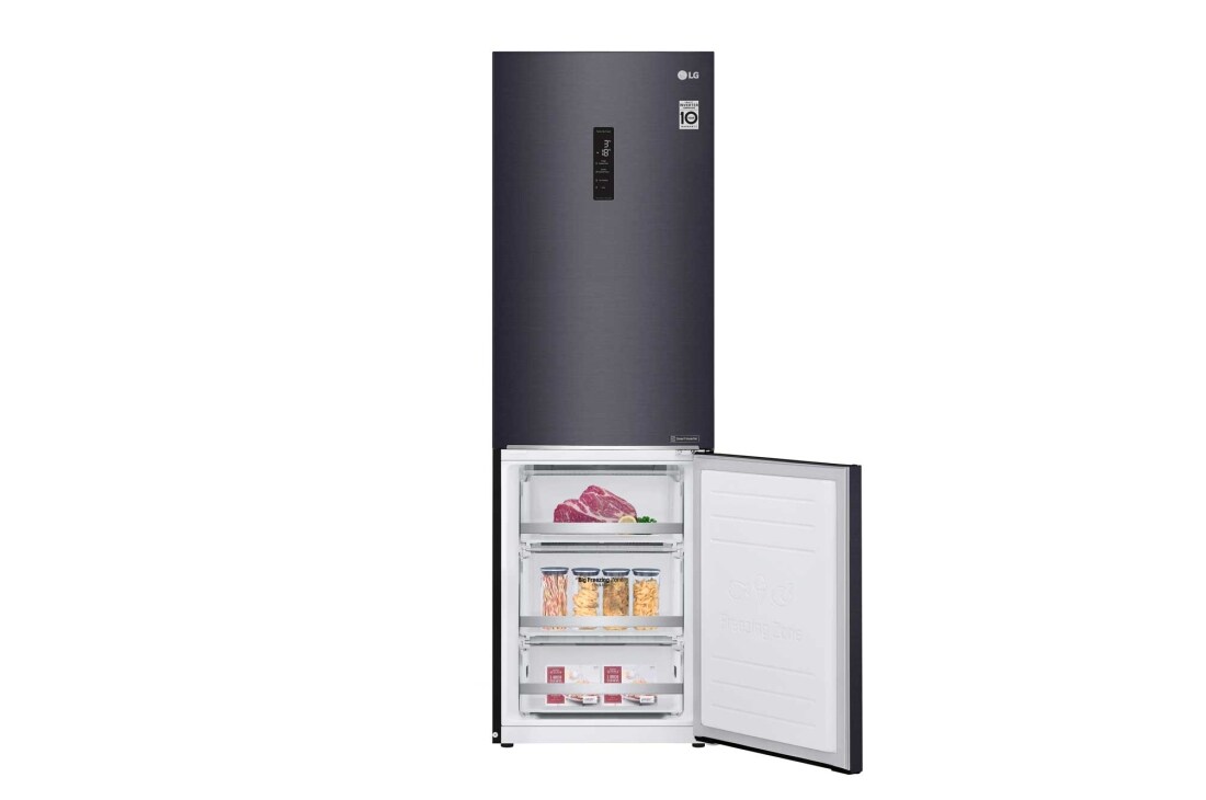 LG 341 л| Холодильник з нижньою морозильною камерою | DoorCooling+| Fresh Balancer | Fresh Converter |ThinQ	, GA-B459SBUM, thumbnail 5