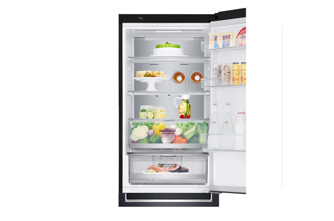 LG 341 л| Холодильник з нижньою морозильною камерою | DoorCooling+| Fresh Balancer | Fresh Converter |ThinQ	, GA-B459SBUM, thumbnail 9