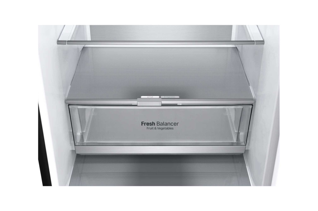 LG 341 л| Холодильник з нижньою морозильною камерою | DoorCooling+| Fresh Balancer | Fresh Converter |ThinQ	, GA-B459SBUM, thumbnail 14