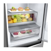LG 384 л| Холодильник з нижньою морозильною камерою | DoorCooling+ | Інверторний компресор | Total No Frost | Wi-Fi	, GA-B509MCUM, thumbnail 4