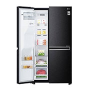 LG 601 л | Холодильник Side-by-Side | DoorCooling+ | Інверторний лінійний компресор| ThinQ | Moist Balance Crisper | Диспенсер	, GC-L247CBDC, thumbnail 10