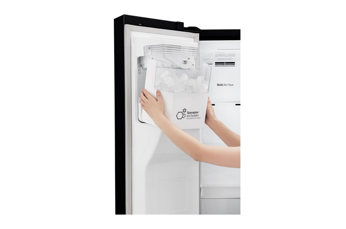 LG 601 л | Холодильник Side-by-Side | DoorCooling+ | Інверторний лінійний компресор| ThinQ | Moist Balance Crisper | Диспенсер	, GC-L247CBDC, thumbnail 7