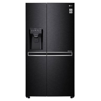 601 л | Холодильник Side-by-Side | DoorCooling+ | Інверторний лінійний компресор| ThinQ | Moist Balance Crisper | Диспенсер	1