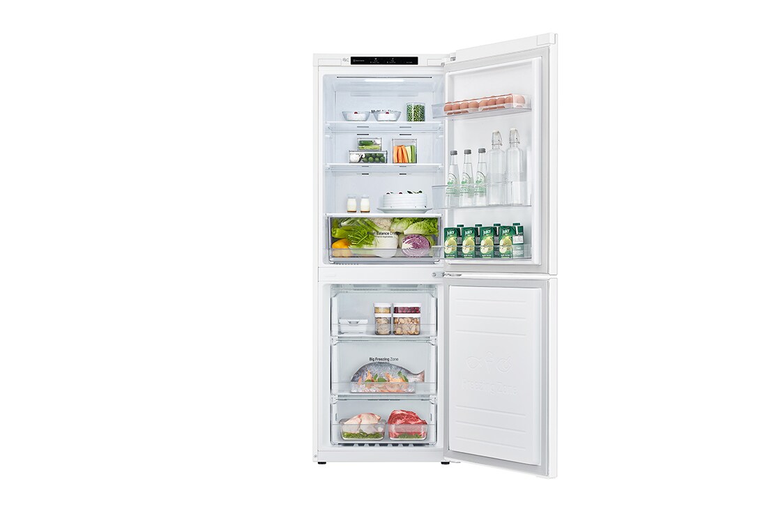 LG 306 л | Холодильник з нижньою морозильною камерою | DoorCooling+ | Інверторний компресор | Smart Diagnosis	, GC-B399SQCM, thumbnail 2