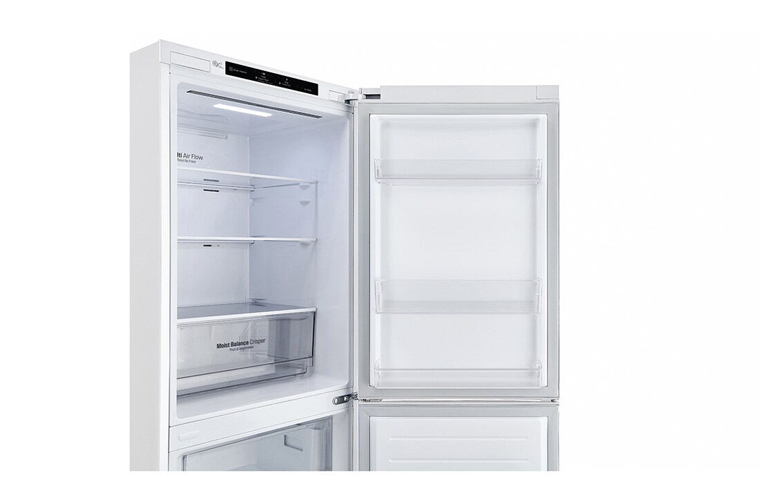 LG 306 л | Холодильник з нижньою морозильною камерою | DoorCooling+ | Інверторний компресор | Smart Diagnosis	, GC-B399SQCM, thumbnail 3