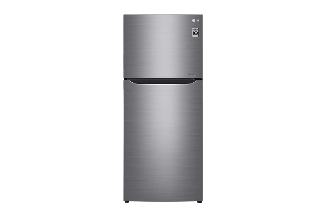 LG 393 л | Холодильник з верхньою морозильною камерою | з технологією DoorCooling | LinearCooling | Smart Diagnosis	, GN-B422SMCL