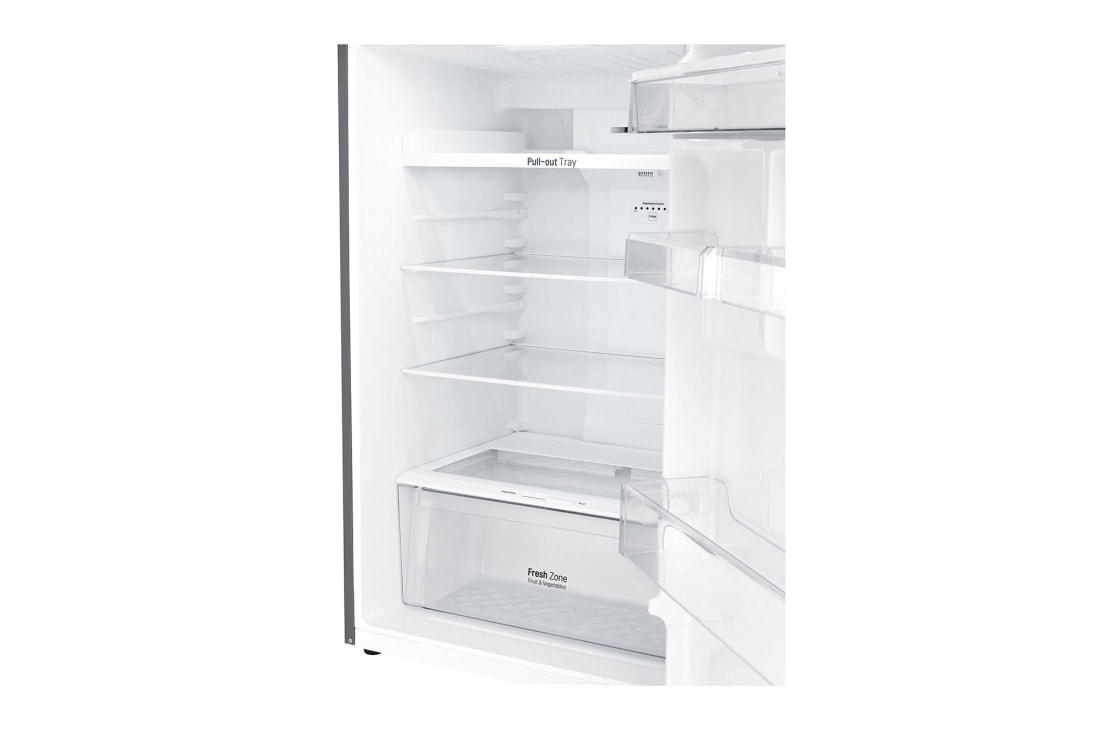 LG 393 л | Холодильник з верхньою морозильною камерою | з технологією DoorCooling | LinearCooling | Smart Diagnosis	, GN-B422SMCL, thumbnail 4