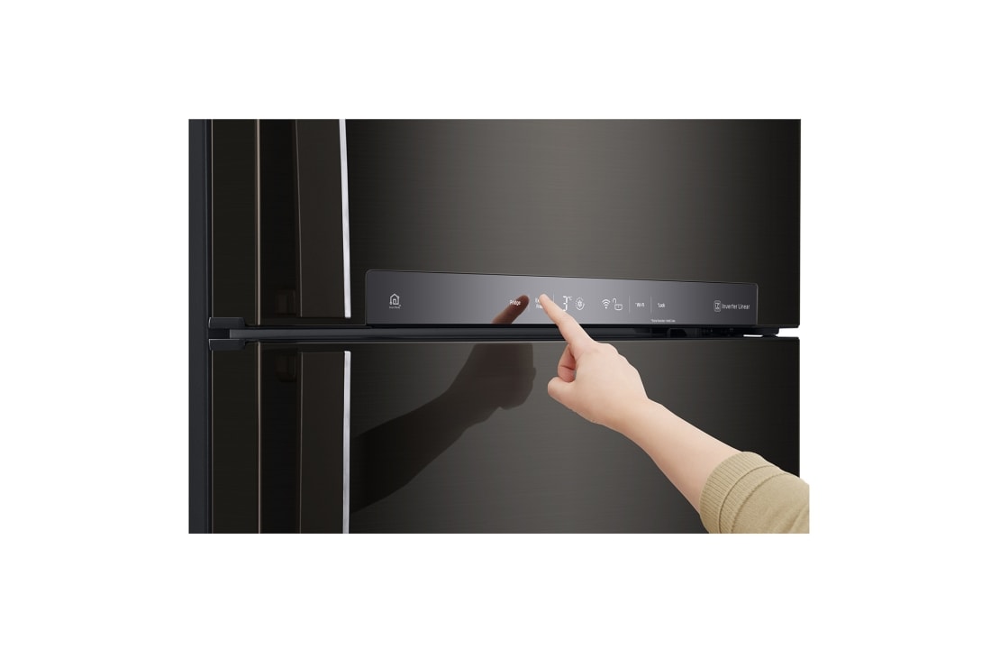 LG 438 літрів| Холодильник з верхньою морозильною камерою | з технологією DoorCooling | Fresh Balancer | ThinQ	, GC-H502HBHZ, thumbnail 12