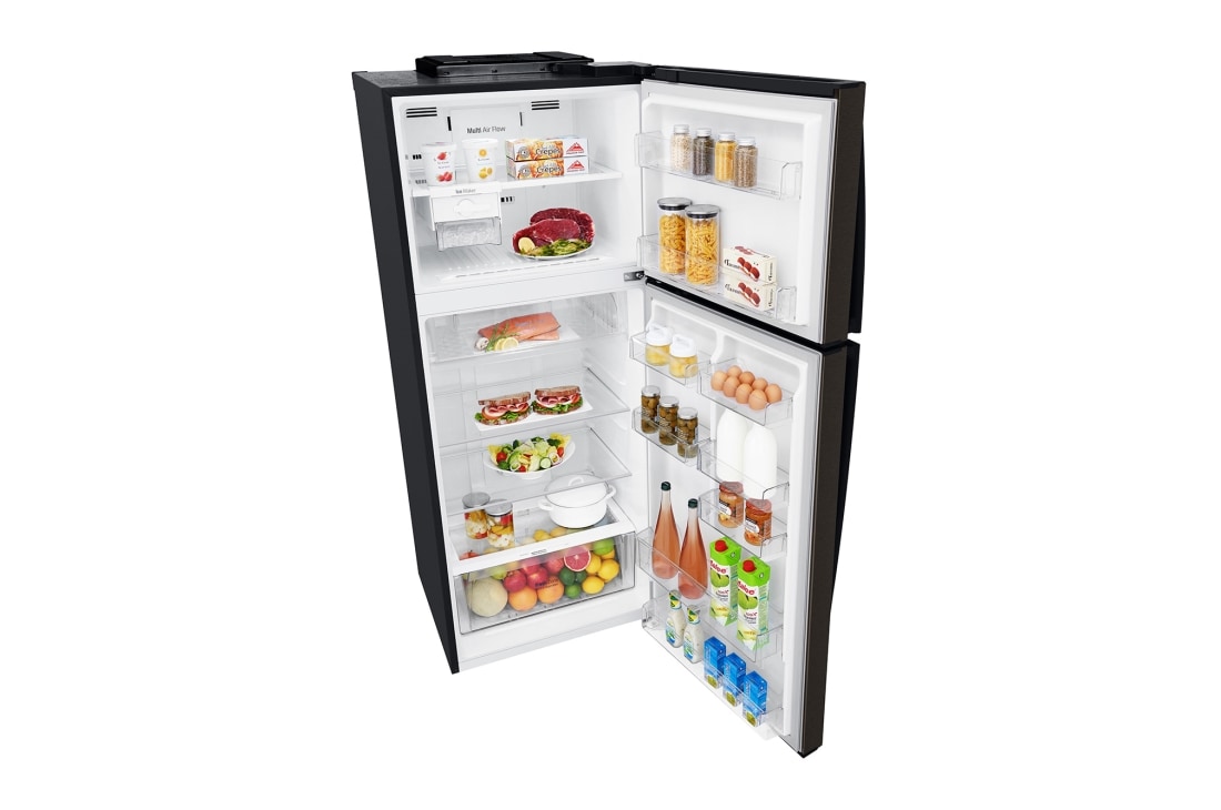 LG 438 літрів| Холодильник з верхньою морозильною камерою | з технологією DoorCooling | Fresh Balancer | ThinQ	, GC-H502HBHZ, thumbnail 13