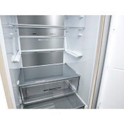 LG 341 л| Холодильник з нижньою морозильною камерою | DoorCooling+| ThinQ |Інверторний Компресор	, GA-B459SEQM, thumbnail 5