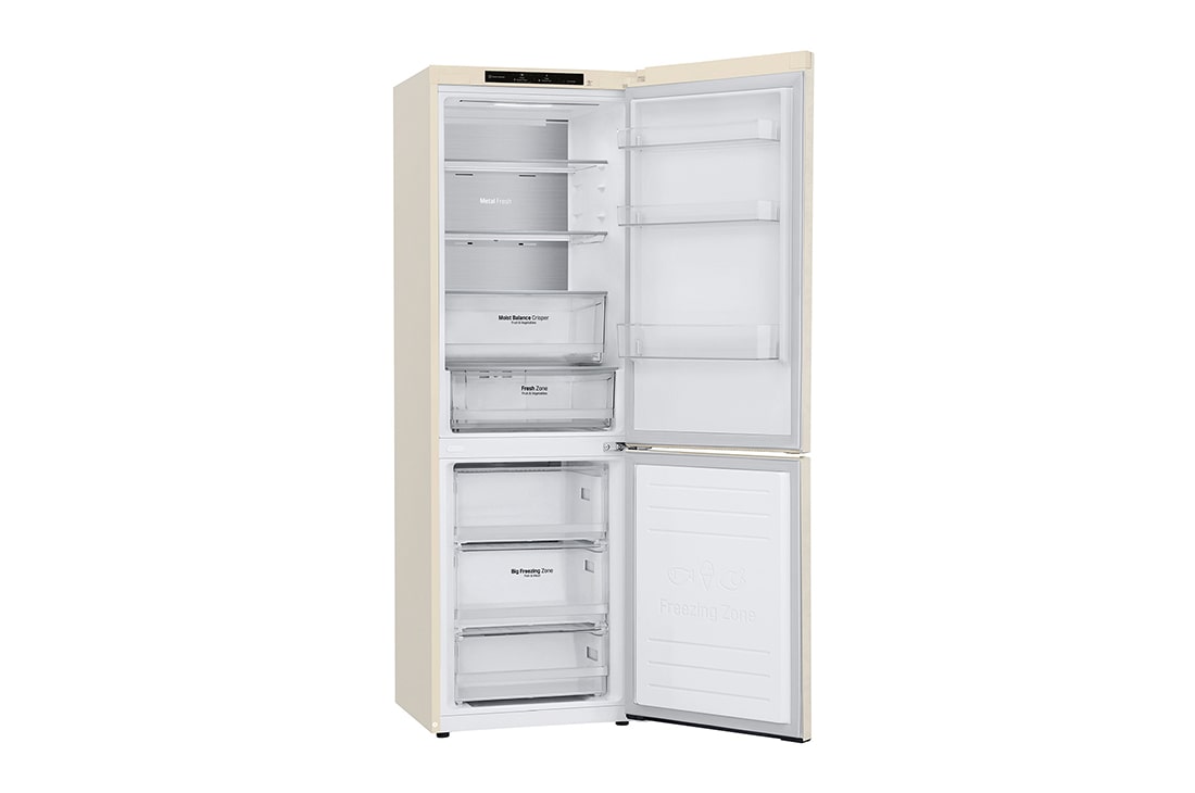 LG 341 л| Холодильник з нижньою морозильною камерою | DoorCooling+ | Інверторний Компресор | Smart Diagnosis	, GA-B459SERM, thumbnail 12