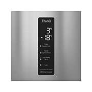 LG 341 л| Холодильник з нижньою морозильною камерою | DoorCooling+| ThinQ |Інверторний Компресор	, GA-B459SMQM, thumbnail 6