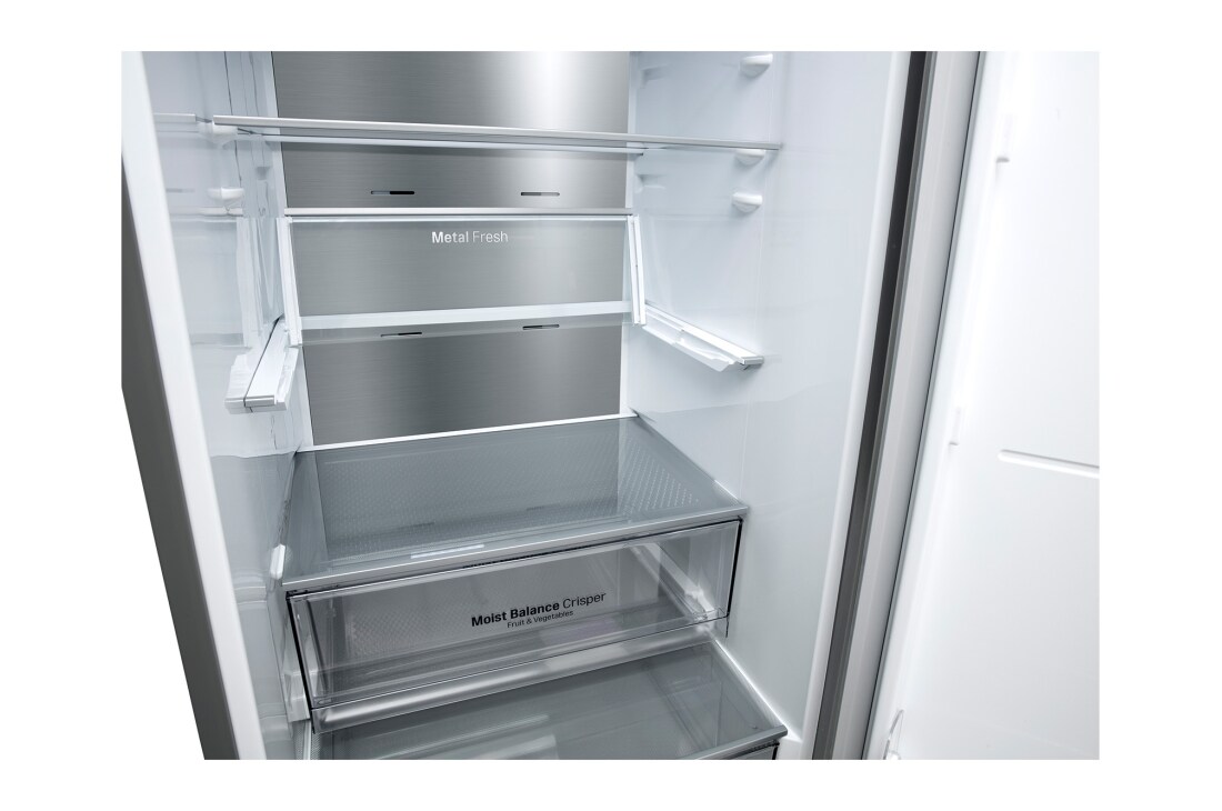 LG 341 л| Холодильник з нижньою морозильною камерою | DoorCooling+ | Інверторний Компресор | Smart Diagnosis	, GA-B459SMRM, thumbnail 5