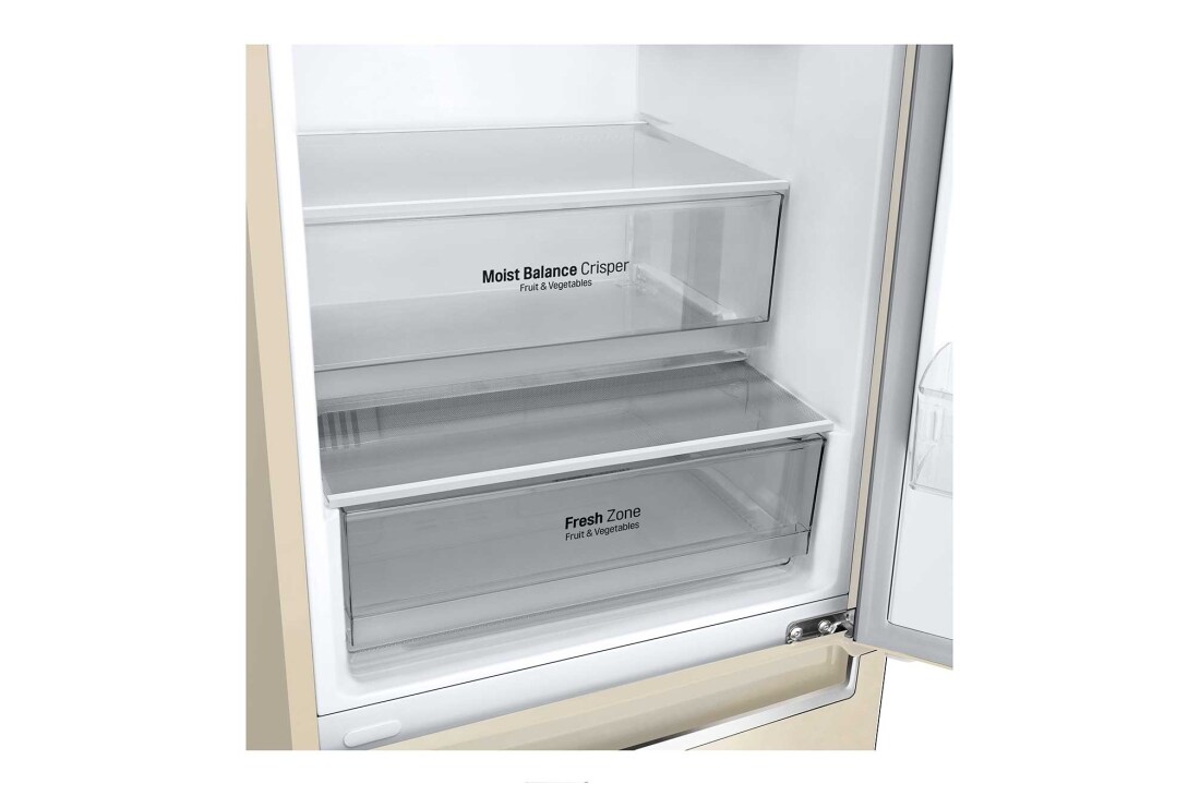 LG 384 л| Холодильник з нижньою морозильною камерою | DoorCooling+| Moist Balance Crisper | Smart Diagnosis	, GW-B509SEJM, thumbnail 6