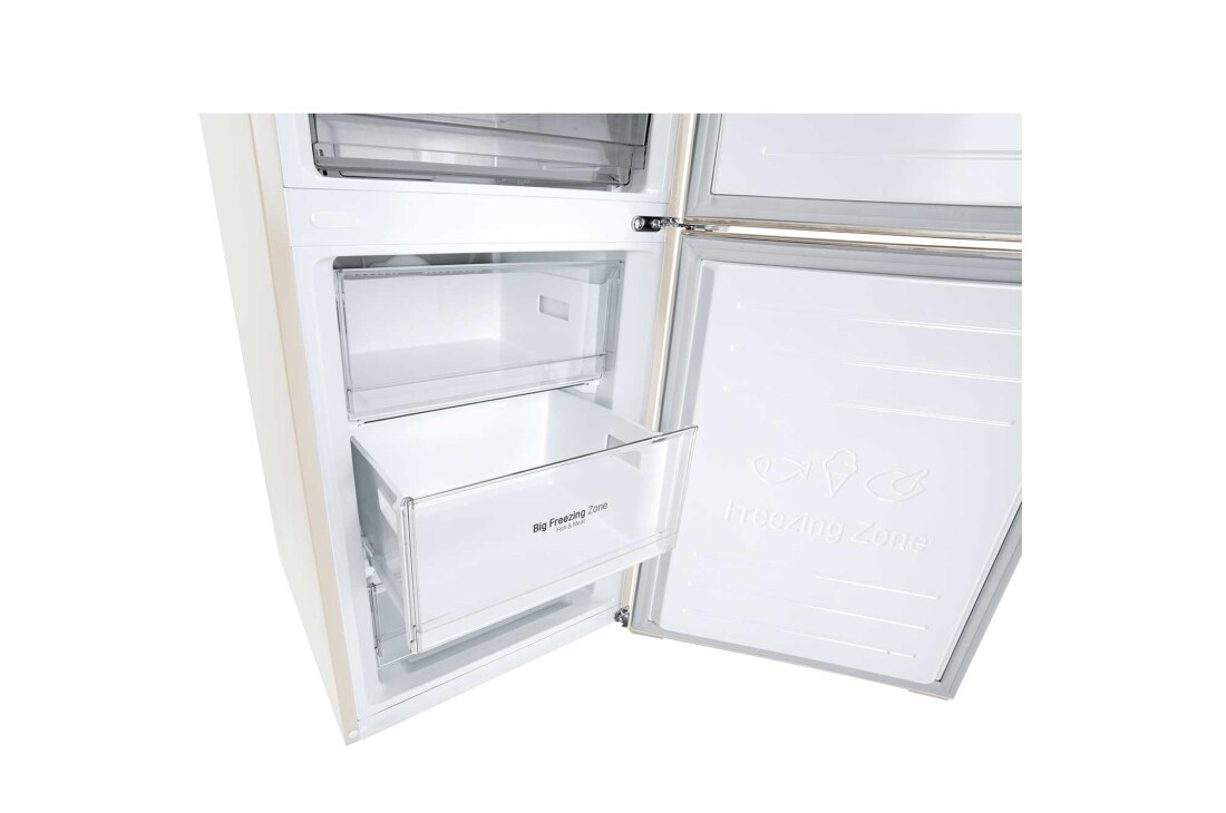 LG 384 л| Холодильник з нижньою морозильною камерою | DoorCooling+| Moist Balance Crisper | Smart Diagnosis	, GW-B509SEJM, thumbnail 8