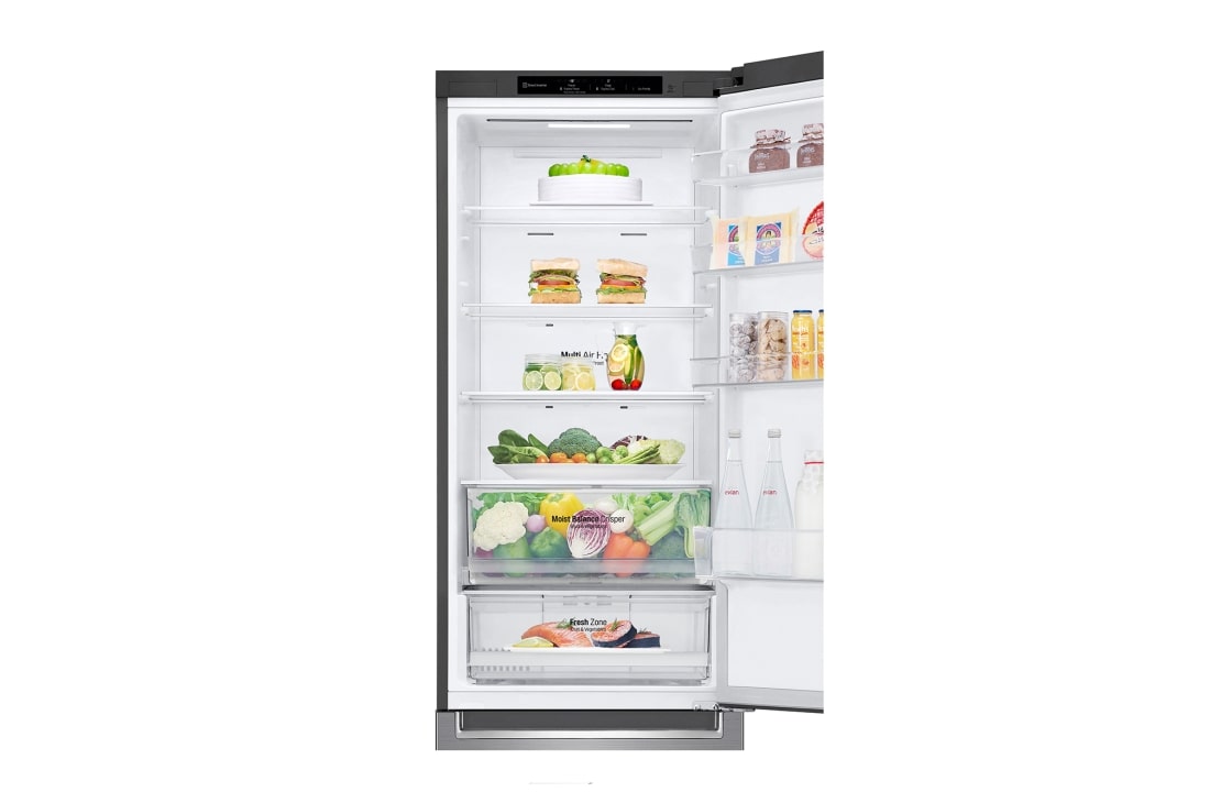 LG 384 л| Холодильник з нижньою морозильною камерою | DoorCooling+| Moist Balance Crisper | Smart Diagnosis	, GW-B509SMJM, thumbnail 8