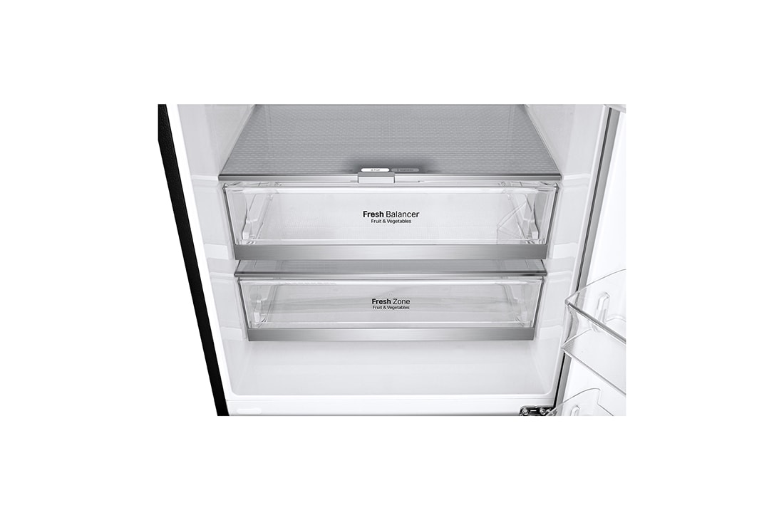 LG 451 л| Холодильник з нижньою морозильною камерою | DoorCooling+| Fresh Balancer |ThinQ, GC-B569PBCM, thumbnail 9