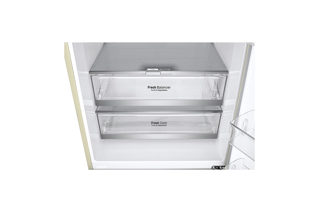 LG 451 л| Холодильник з нижньою морозильною камерою | DoorCooling+| Fresh Balancer |ThinQ	, GC-B569PECM, thumbnail 9