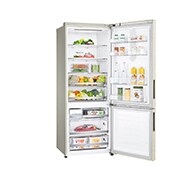 LG 451 л| Холодильник з нижньою морозильною камерою | DoorCooling+| Fresh Balancer |ThinQ	, GC-B569PECM, thumbnail 11