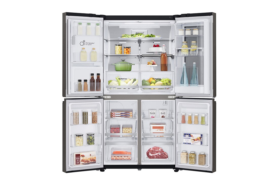LG 563 л | Instaview Door-in-Door | DoorCooling+ | Інверторний лінійний компресор| Диспенсер для води і льоду	, GR-X24FMKBL, GR-X24FMKBL, thumbnail 13