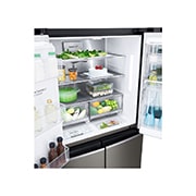 LG 563 л | Instaview Door-in-Door | DoorCooling+ | Інверторний лінійний компресор| Диспенсер для води і льоду	, GR-X24FMKBL, GR-X24FMKBL, thumbnail 7