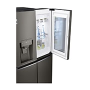 LG 563 л | Instaview Door-in-Door | DoorCooling+ | Інверторний лінійний компресор| Диспенсер для води і льоду	, GR-X24FMKBL, GR-X24FMKBL, thumbnail 8