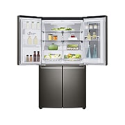 LG 563 л | Instaview Door-in-Door | DoorCooling+ | Інверторний лінійний компресор| Диспенсер для води і льоду	, GR-X24FMKBL, GR-X24FMKBL, thumbnail 11