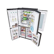 LG 563 л | Instaview Door-in-Door | DoorCooling+ | Інверторний лінійний компресор| Диспенсер для води і льоду	, GR-X24FMKBL, GR-X24FMKBL, thumbnail 12