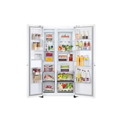 LG 647 літрів | Холодильник Side-by-Side | з технологією DoorCooling+ | Інверторний компресор| ThinQ	, GC-B257SQZV, GC-B257SQZV, thumbnail 3
