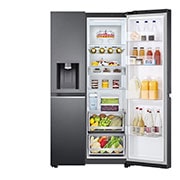 LG 617 літрів | Холодильник з диспенсером | з технологією DoorCooling+ | Інверторний лінійний компресор| ThinQ	, GC-L257CBEC, GC-L257CBEC, thumbnail 11