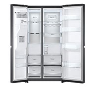 LG 617 літрів | Холодильник з диспенсером | з технологією DoorCooling+ | Інверторний лінійний компресор| ThinQ	, GC-L257CBEC, GC-L257CBEC, thumbnail 2