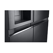 LG 617 літрів | Холодильник з диспенсером | з технологією DoorCooling+ | Інверторний лінійний компресор| ThinQ	, GC-L257CBEC, GC-L257CBEC, thumbnail 5