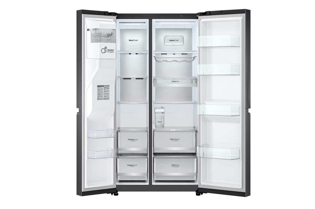 LG 617 літрів | Холодильник з диспенсером | з технологією DoorCooling+ | Інверторний лінійний компресор| ThinQ	, GC-L257CBEC, GC-L257CBEC, thumbnail 2