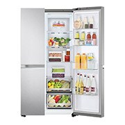 LG 647 літрів | Холодильник Side-by-Side | з технологією DoorCooling<sup>+</sup> | Інверторний компресор| ThinQ	, GC-B257SSZV, GC-B257SSZV, thumbnail 8