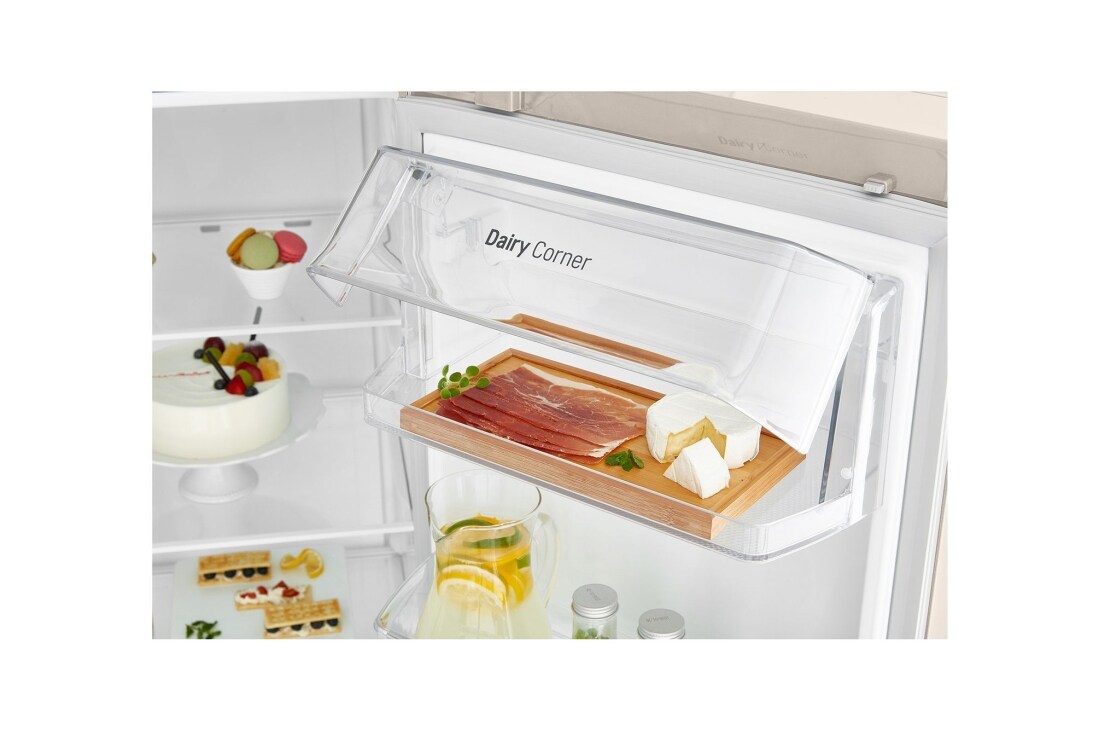 LG 643 літрів | Холодильник Side-by-Side | Інверторний компресор| Smart Diagnosis | Total No Frost 	, GC-B257JEYV, thumbnail 6