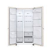 LG 643 літрів | Холодильник Side-by-Side | Інверторний компресор| Smart Diagnosis | Total No Frost 	, GC-B257JEYV, thumbnail 2