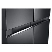 LG 647 літрів | Холодильник Side-by-Side | з технологією DoorCooling+ | Інверторний компресор| ThinQ	, GC-B257SBZV, thumbnail 4