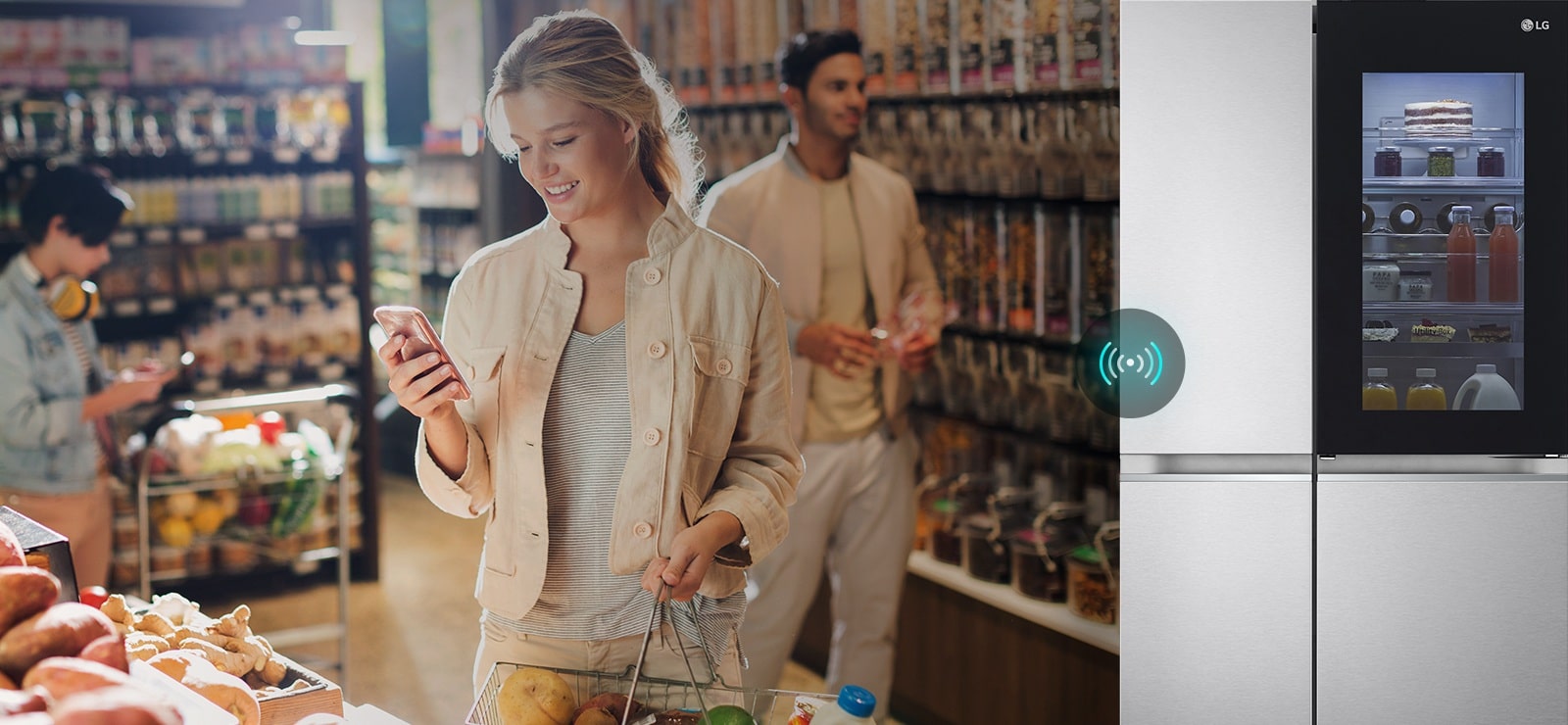 Wi-Fi з підключенням до ThinQ™ 