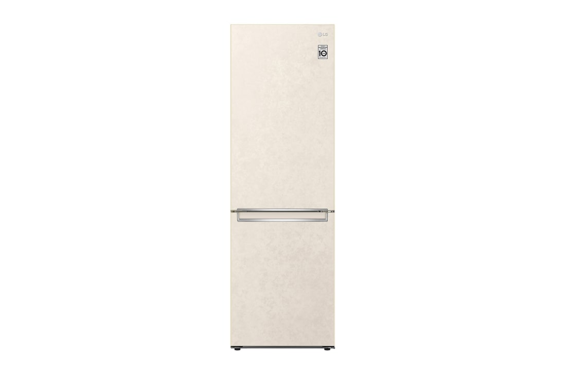 LG 341 л| Холодильник з нижньою морозильною камерою | DoorCooling+ | Інверторний компресор | Total No Frost , front, GC-B459SECL