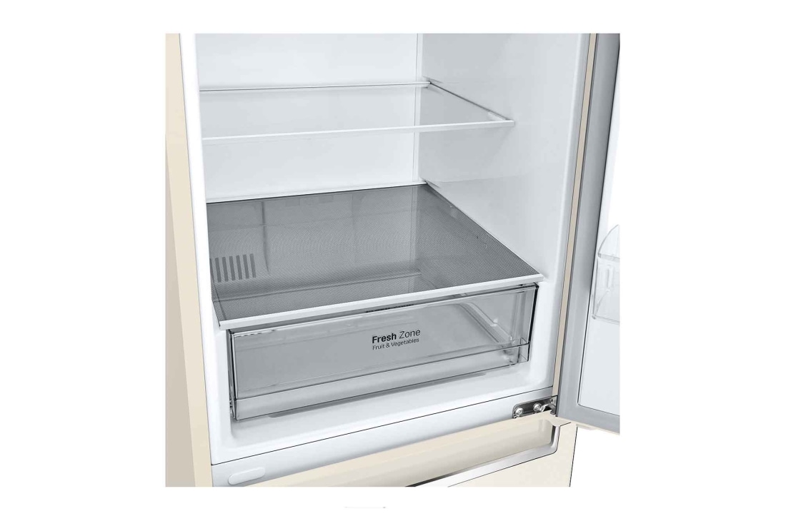 LG 341 л| Холодильник з нижньою морозильною камерою | DoorCooling+ | Інверторний компресор | Total No Frost , bottom drawer, GC-B459SECL, thumbnail 8
